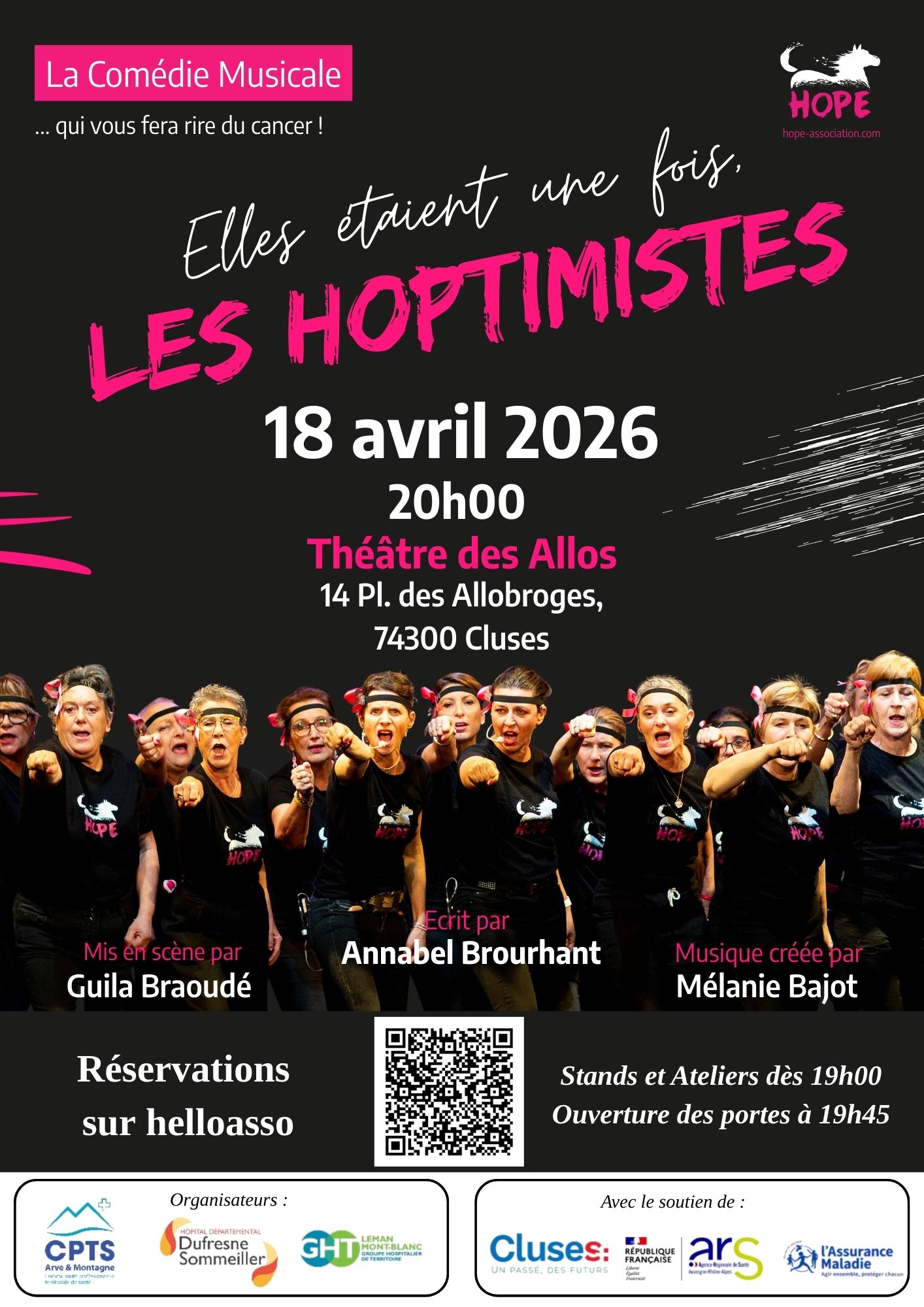 Comédie musicale : Elles étaient une fois, LES HOPTIMISTES