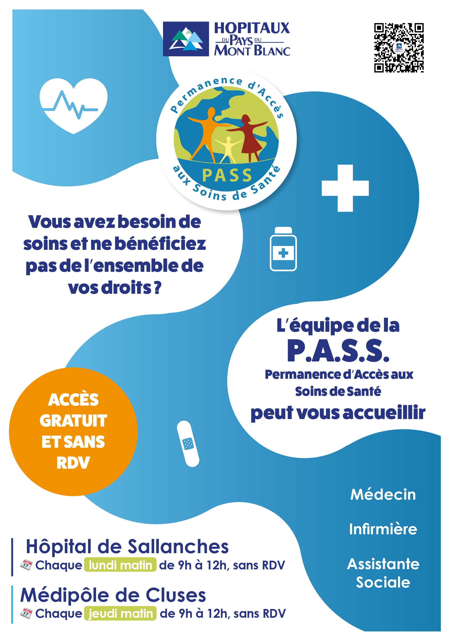 Permanence d'Accès aux Soins de Santé (PASS)