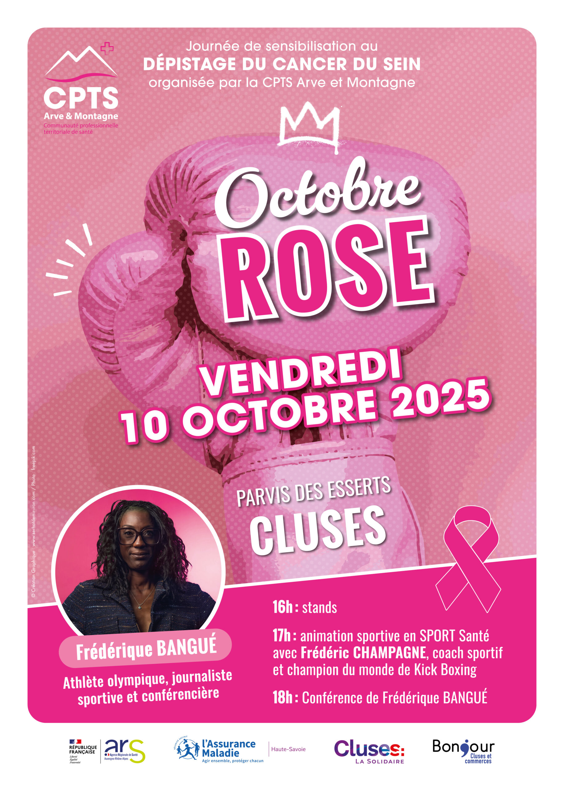 Octobre rose de la CPTS Arve et Montagne